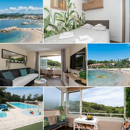 Le Verd'o - Piscine - - Parking - Wifi - Mybestloc * Six-Fours-les-Plages